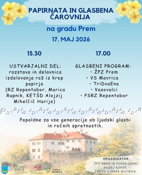 DELAVNICA IZDELOVANJA ROŽ IZ KREP PAPIRJA 